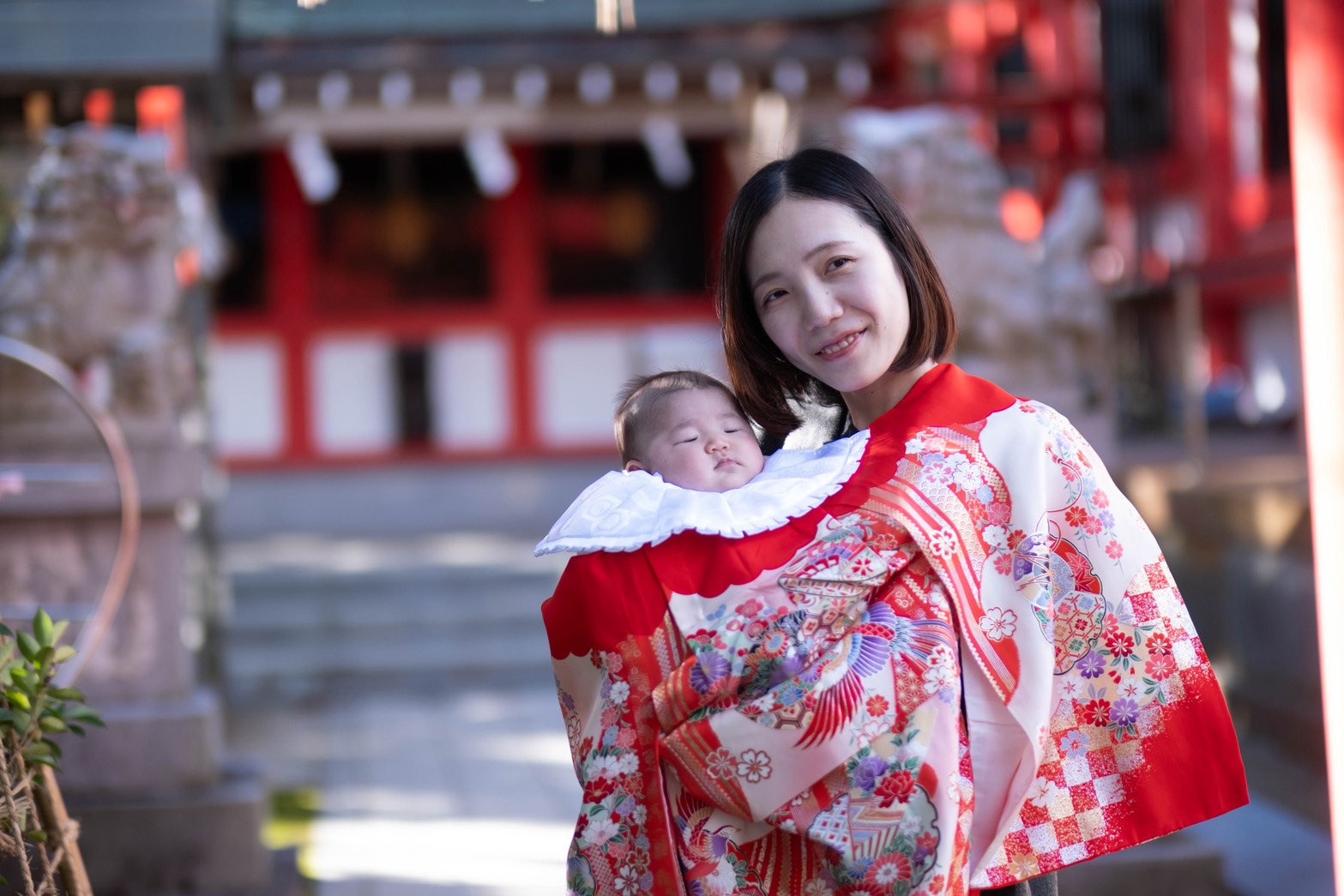 初宮詣り神社ロケプラン